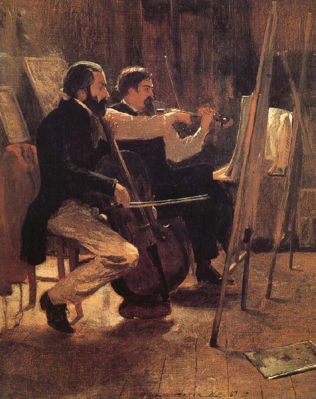 Winslow Homer Studio France oil painting art